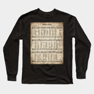 Amazing Grace Vintage Hymn Long Sleeve T-Shirt